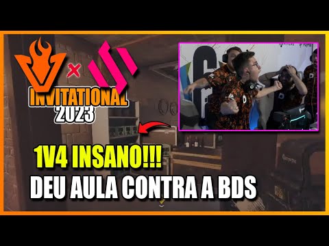 MAIA GANHANDO CLUTCH 1V4 MUITO INSANO CONTRA A BDS! INACREDITÁVEL! 🔥🔥 - SIX INVITATIONAL 2023 CLIPS