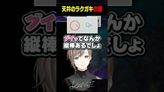 【雑談】天井のラクガキ裏話 #にじさんじ #叶 #shorts