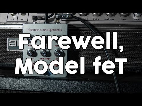 Electronic Audio Experiments Model feT 2017 Silver Sparkle image 9