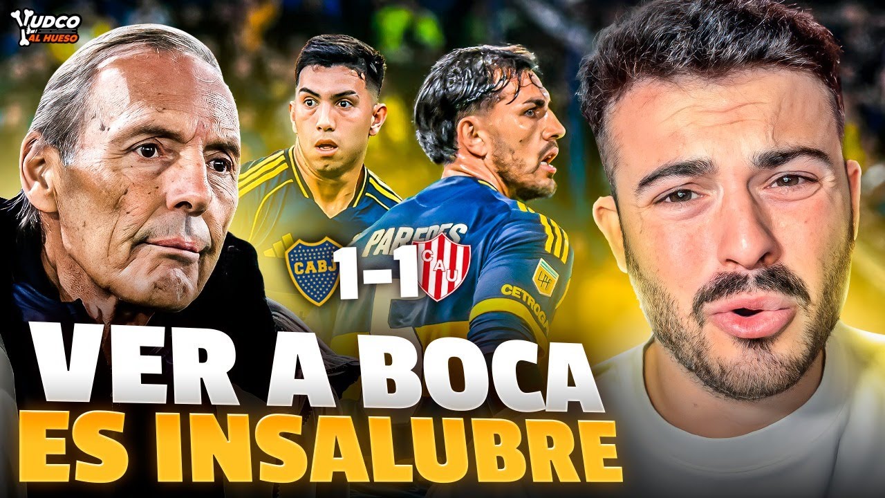 ¡RUSSO, YA NO HAY PACIENCIA! (TE SALVÓ PAREDES) 🔥 BOCA fue un ESPANTO y EMPATÓ con Unión
