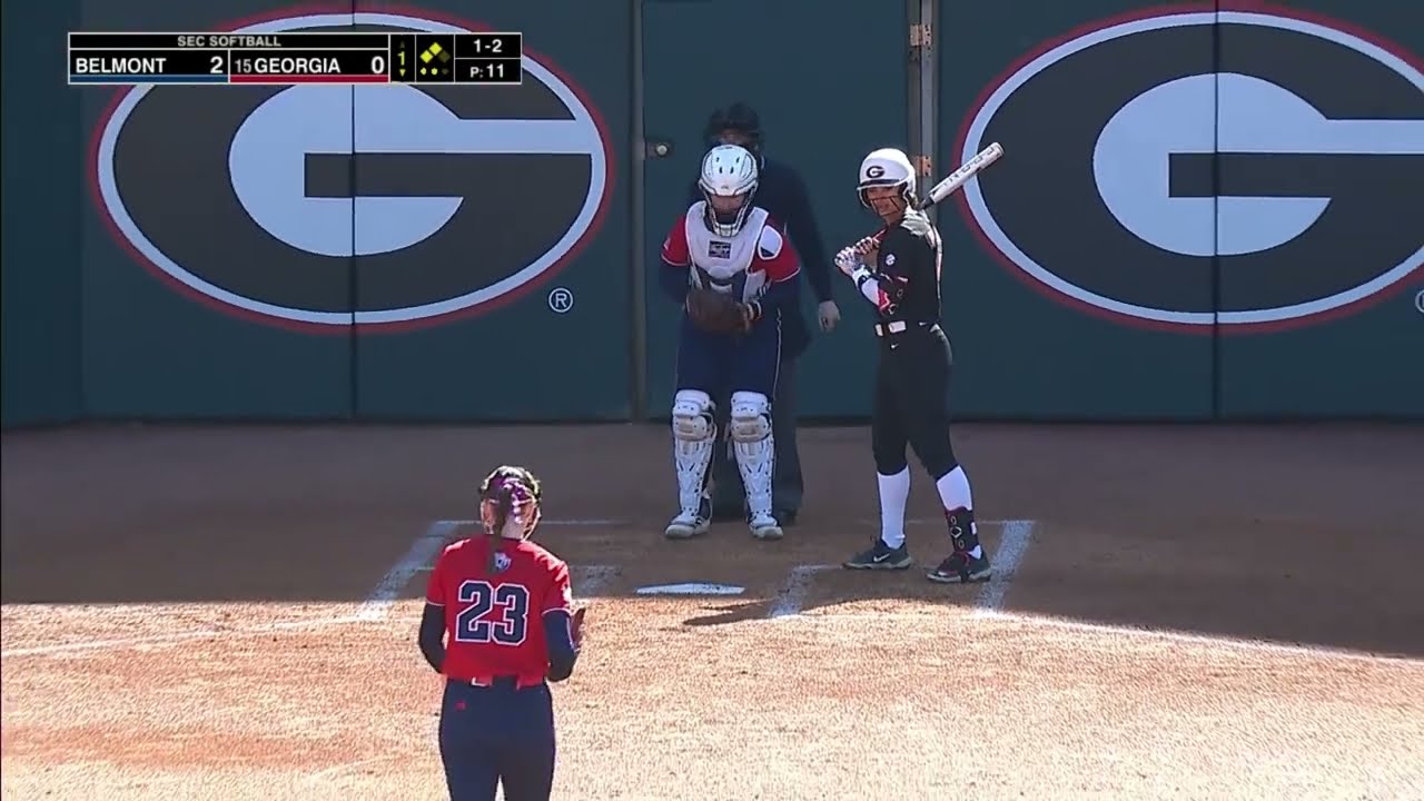 Belmont vs Georgia | 2-8-2026 | College Softball Full Game Replay