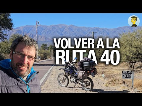 Vuelvo a pisar LA RUTA 40 en MOTO!!! Pero con ALGUNAS COMPLICACIONES 🙈 Catamarca - Salta📍