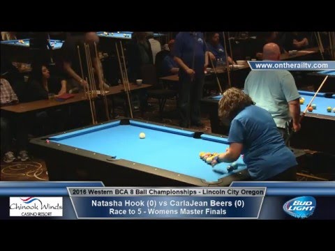 2016 WBCA 8 Ball - Womens Master Finals - Hook vs Beers