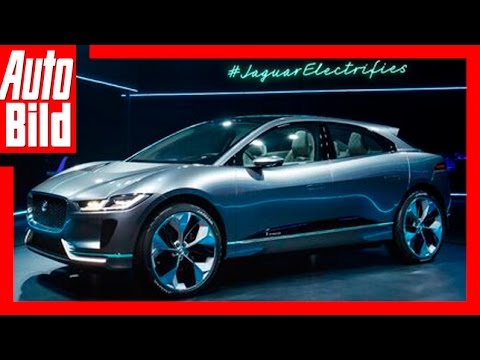 Jaguar I-Pace Exterieur (LA 2016) - Erster Blick auf Elektro SUV Weltpremiere/Review/Premier