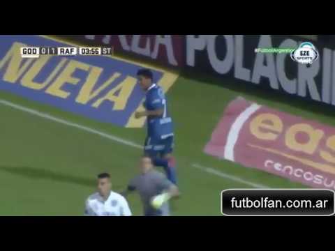 Gol de Fernando Luna - Godoy Cruz 0 - 1 Atlético Rafaela - Torneo de Argentina 2017 - Fecha 27