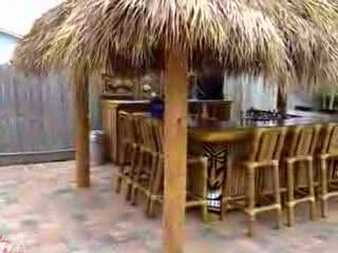 Residential Tiki Hut/Bar on Deck