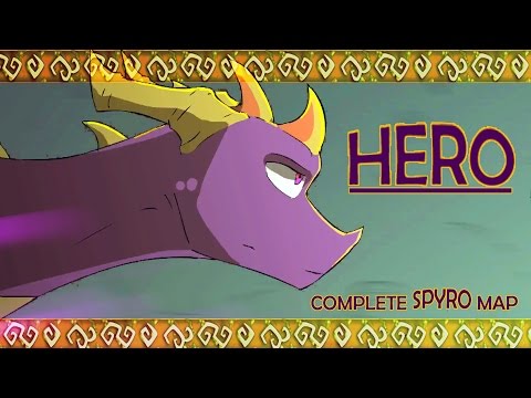 - Complete Spyro MAP -  HERO