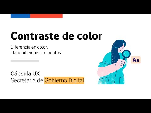 Contraste de Color: Diferencia en color, claridad en tus elementos