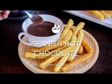 Spanish Hot Chocolate (Chocolate a la taza)