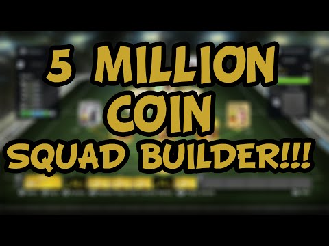 FIFA 15 - 5 MILLION COIN SQUAD BUILDER  W/ 3 LEGENDS AND IF CHIKHAOUI!!!