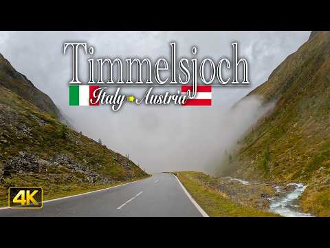 Timmelsjochstrasse from Italy 🇮🇹 to Austria 🇦🇹 • Driving from San Leonardo to Oetz [Driver's View]