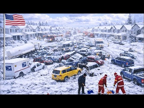 CHAOS in California! Thick Fog Causes Major Highway 99 Pileup in Tulare County