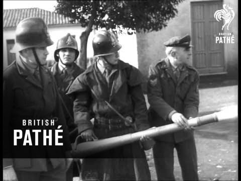 Firemen Training In Italy (1961)