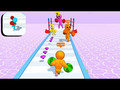 Level Up Runner Gameplay 💪🕺💪 All Levels 29-31