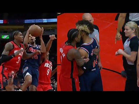 Kevin Porter Jr Gets EJECTED For a Hard Foul against the 76ers 👀