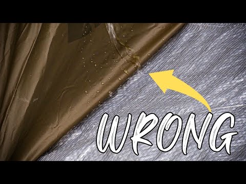 How To Set Up A Tarp For Tent Camping