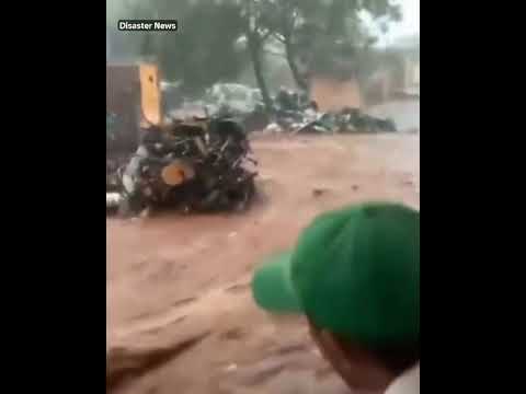 Heavy rain caused flooding in Ribeirão Preto, São Paulo, Brazil 🇧🇷 (07.02.2026)