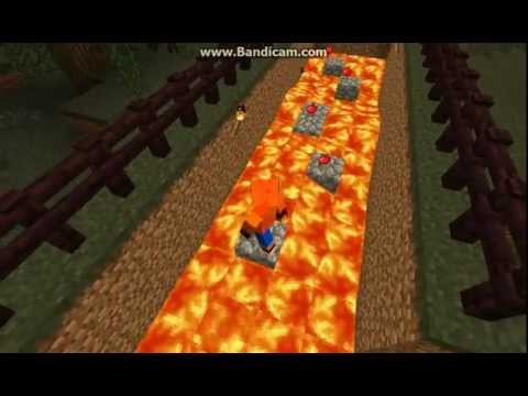 Crash Bandicoot : Minecraft World - Level 5: Incandescents situations