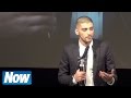 Zayn Malik thanks One Direction as he accepts.