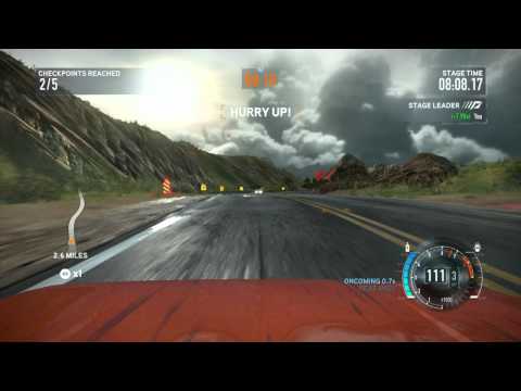 NFS The Run Extreme Difficulty (no NOS) Buffalo Gap, South Dakota 240 VW Golf MK1 (The Plains)