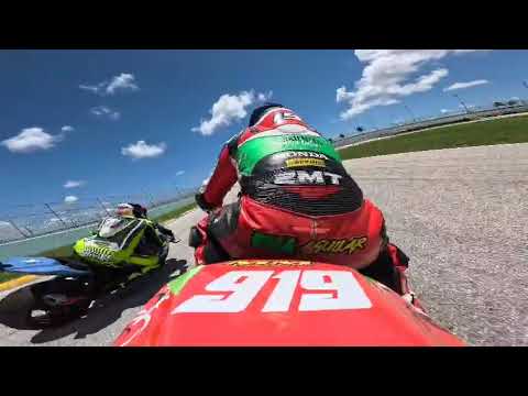 Armando ferrer piloto motociclismo Venezuela. Campeon 2025 de la Florida superbike y Superstock 1000