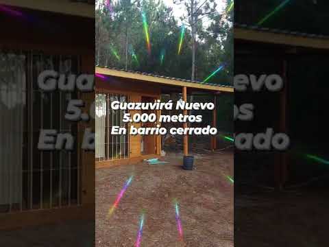 R&F_ INMOBILIARIA  TERRENO GUAZUVIRÁ NUEVO