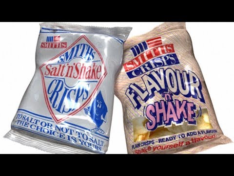 Original Salt n shake Smiths Crisp packet *FULL*