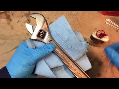 Vintage Crescent Wrench Put Back in Service