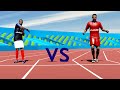 🏃‍♂️ Mbappe vs Ronaldo 100 Meter Race Animation 🏃‍♂️