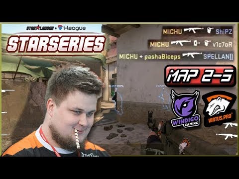 Michu Clutch 3k Hold! Snax 30 Frags On Train! Virtus.pro Highlights VS Windigo/Map 2 -3