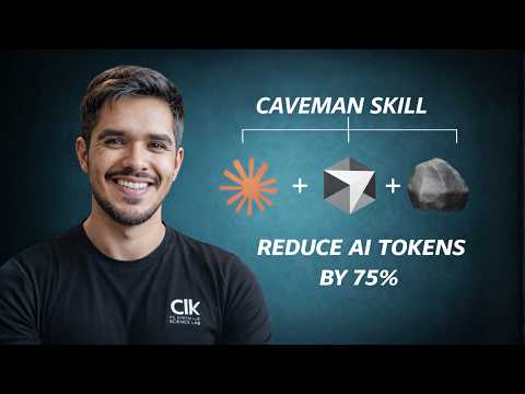 This Agent Skill saves you 75% Tokens - Caveman Skill Demo