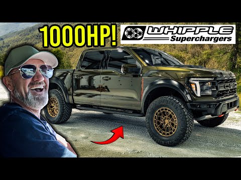 WHIPPLE SUPERCHARGER IS INSTALLED! 1000HP RAPTOR R IS INSANE