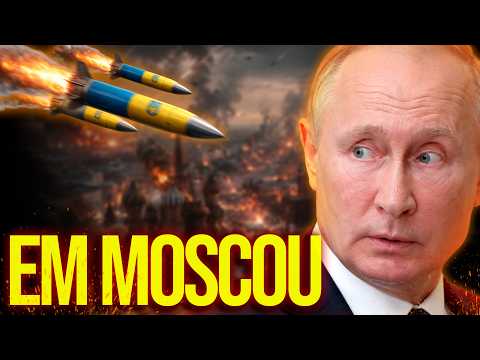 MOSCOU EM CHAMAS — UCRÂNIA LEVA A GUERRA À CAPITAL RUSSA