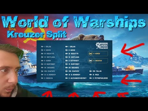 Russischer Kreuzer SPLIT in World of Warships Gameplay auf Deutsch