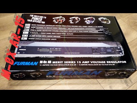 Furman M-8x2 Power Conditioner 2021 - Black image 4