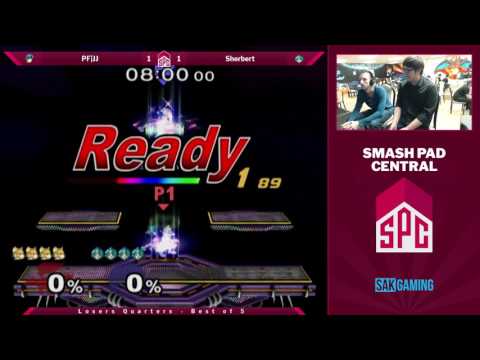 SPC46 Losers Quarters - PF|JJ (Fox/Marth) vs Sherbert (Peach)