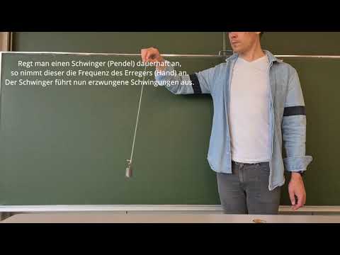 Mechanische Schwingungen - Erzwungene Schwingungen - Resonanz beim einfachen Fadenpendel