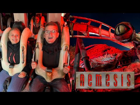 Our Last Ride On NEMESIS! The Final Day Of Operation For This Alton Towers Classic!
