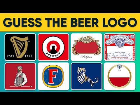 Guess The Beer Logo | Beer Logo Quiz 2025 | 30 Questions