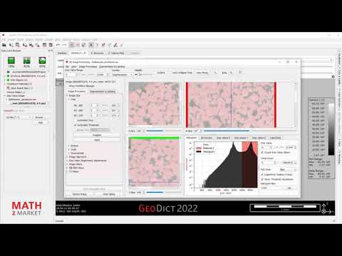 Workshop: Digital Core Analysis (parts 1-3) using GeoDict 2022