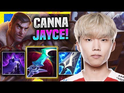 CANNA BRINGS BACK HIS ICONIC JAYCE! - T1 Canna Plays Jayce Top vs Renekton! | Season 11