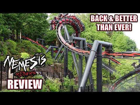Nemesis Reborn Review, Alton Towers B&M Inverted Coaster | Back & Better Than Ever in 2024!