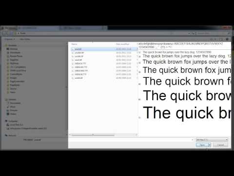 ONELAN CMS Tutorial - 02 Fonts