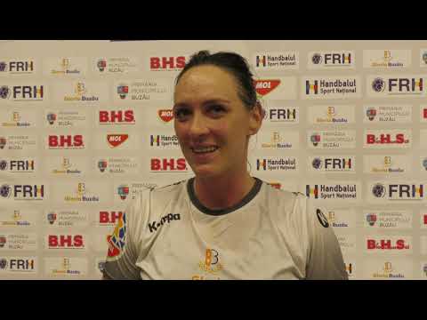 Carmen Stoleru, căpitan SCM Gloria Buzău