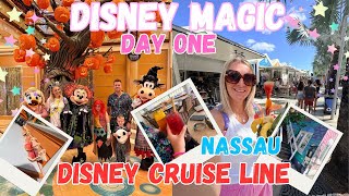DISNEY CRUISE LINE VLOG. DAY ONE. NASSAU, BAHAMAS. FAMILY VLOG.