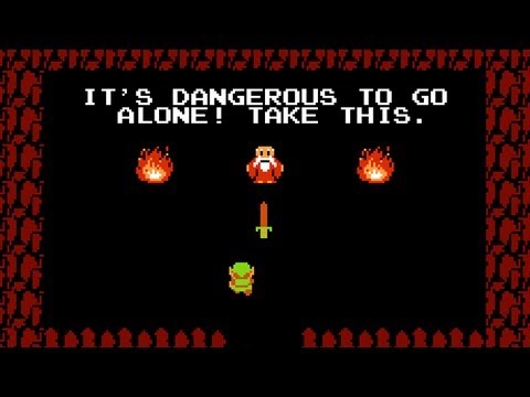 It's Dangerous To Go Alone - Gaming Meme History