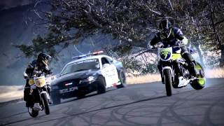 INCREDIBLE!!!!!!!!!!!! Police chase bikes, incredible Motorcyce drifting Videos