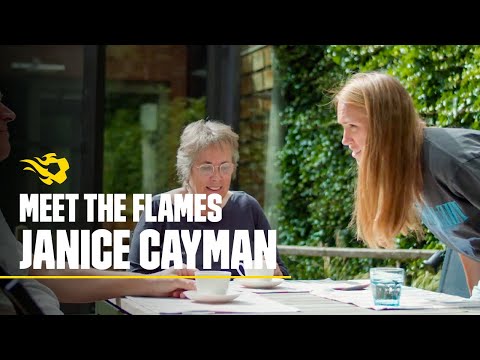 Meet the Flames with Janice Cayman | #REDFLAMES