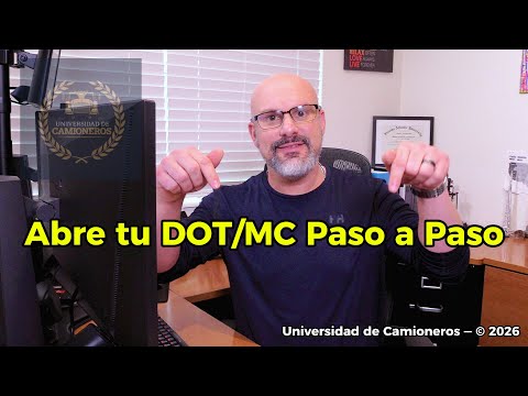 Cómo Abrir tu DOT y Autoridad MC Paso a Paso | Guía en Español para Transportistas (FMCSA)