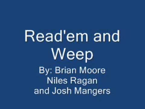 Read 'Em & Weep